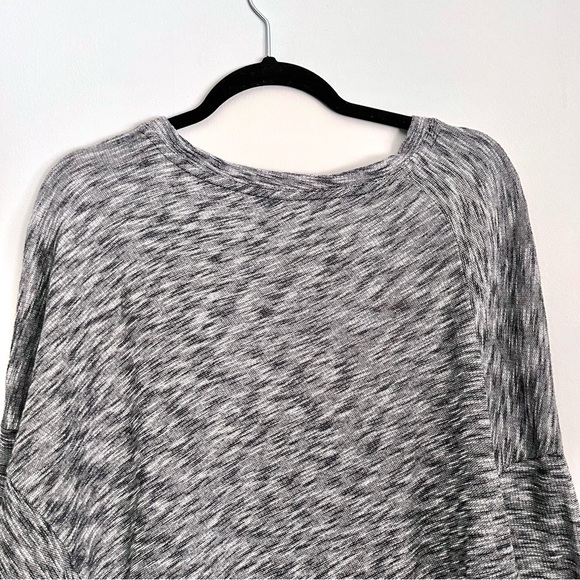 Anthropologie Damiana Slouchy Black and Grey Pullover Sweater Size XS Minimal - Picture 7 of 9